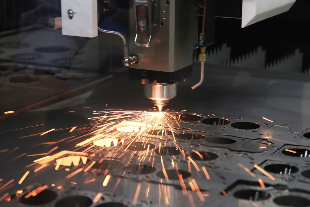 Galvanized Steel Laser Cutting