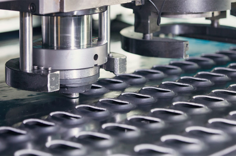 Hole Stamping for Metal Sheets