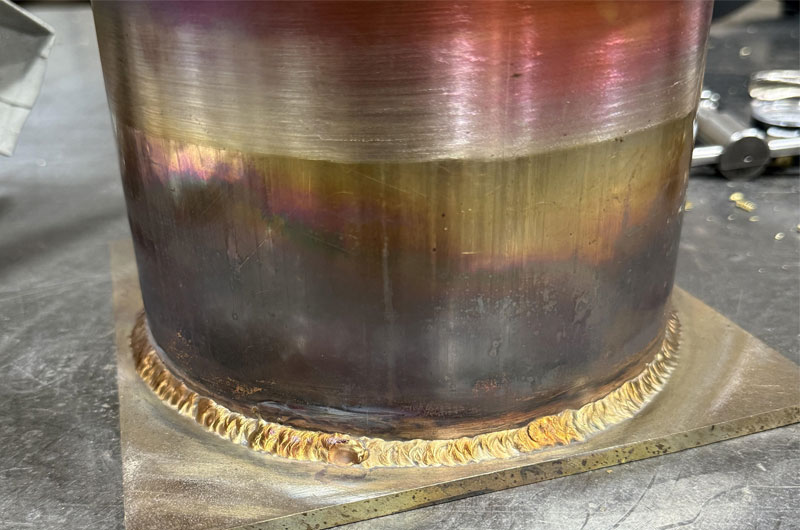 Soldadura TIG de cobre y latón