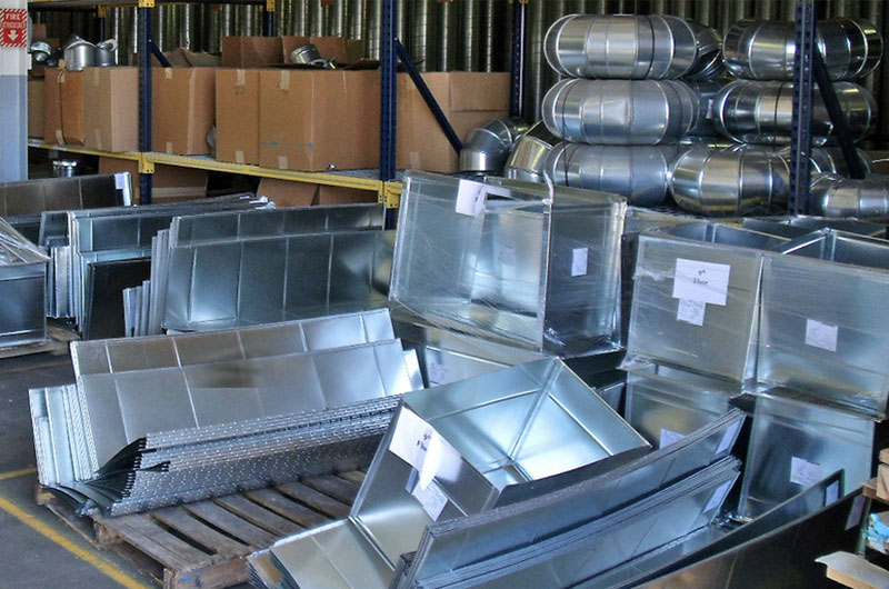 Sheet Metal Cutting for HVAC Ductwork Fabrication
