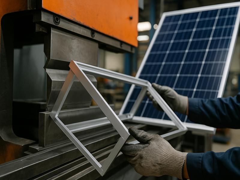 Custom sheet metal fabrication for Solar Energy