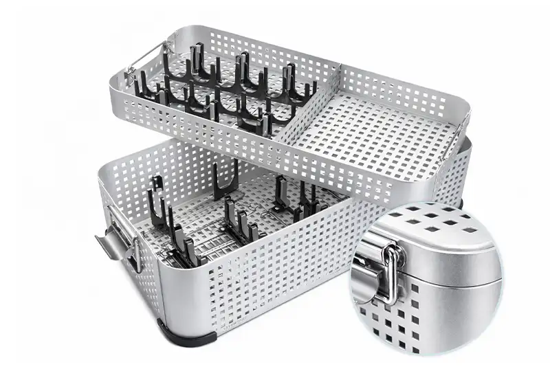 Aluminum Sterilization Container