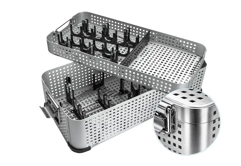 Stainless Steel Sterilization Container