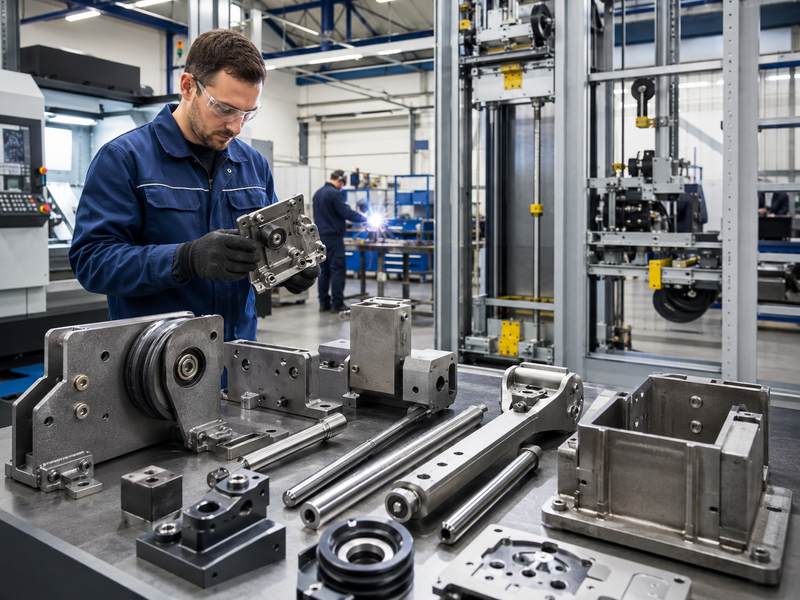 Custom Metal Parts for Lifting Equipment
