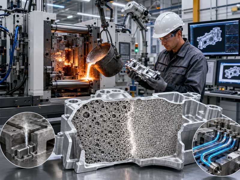 Reduce Porosity in Aluminum Die Casting