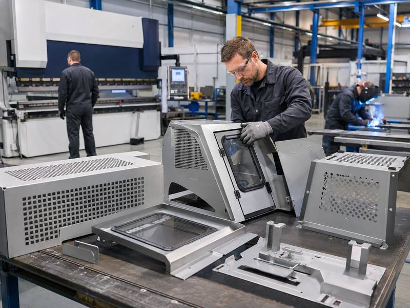 Sheet Metal Fabrication for Machine Covers and Guards