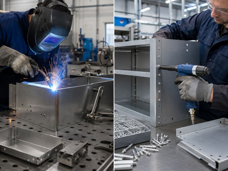 Welding vs Riveting for Sheet Metal Assembly