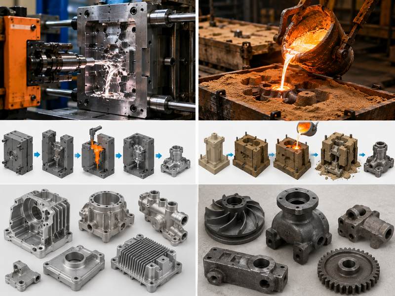 Die Casting vs Sand Casting Service