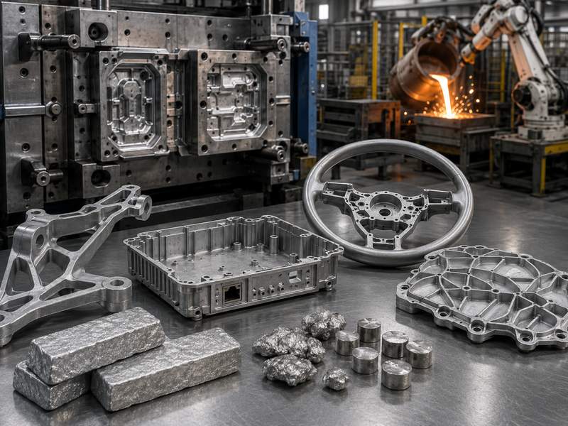 Guide to Magnesium Die Casting Materials and Alloys