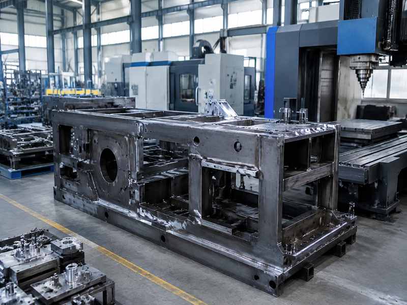 Machine Frame Fabrication Materials Welding and Machining Processes